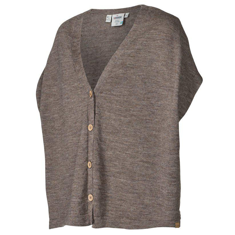 NLS Poppy Stickad Poncho Dam