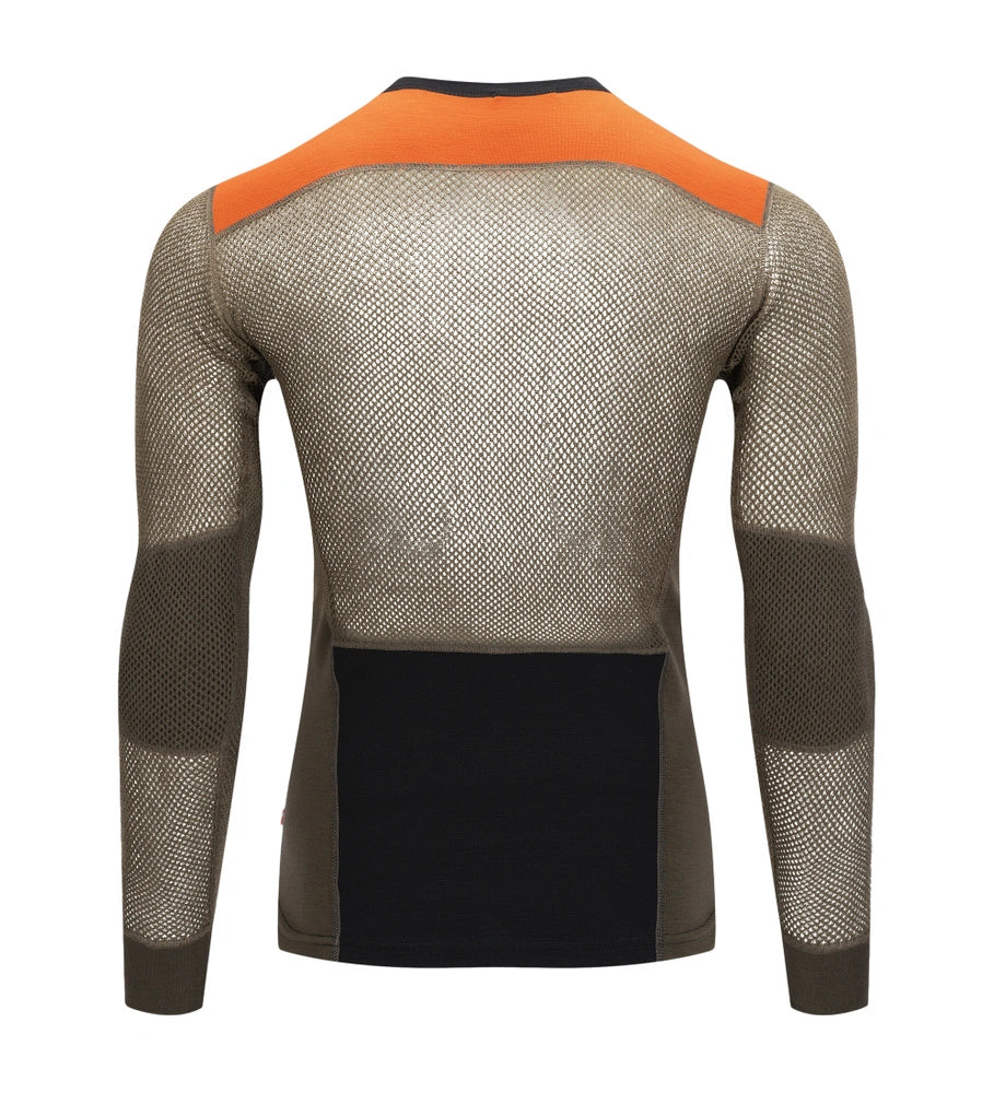 WoolNet Hybrid Crewneck Herr