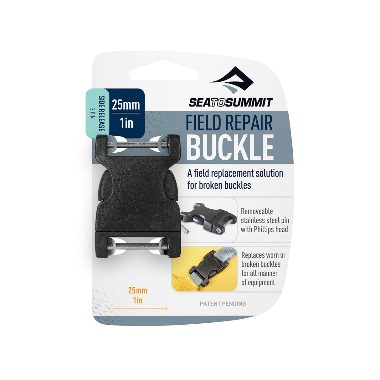 Field Repair Buckle Side Release 2 Pin