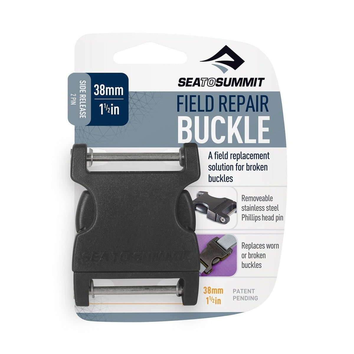 Field Repair Buckle Side Release 2 Pin