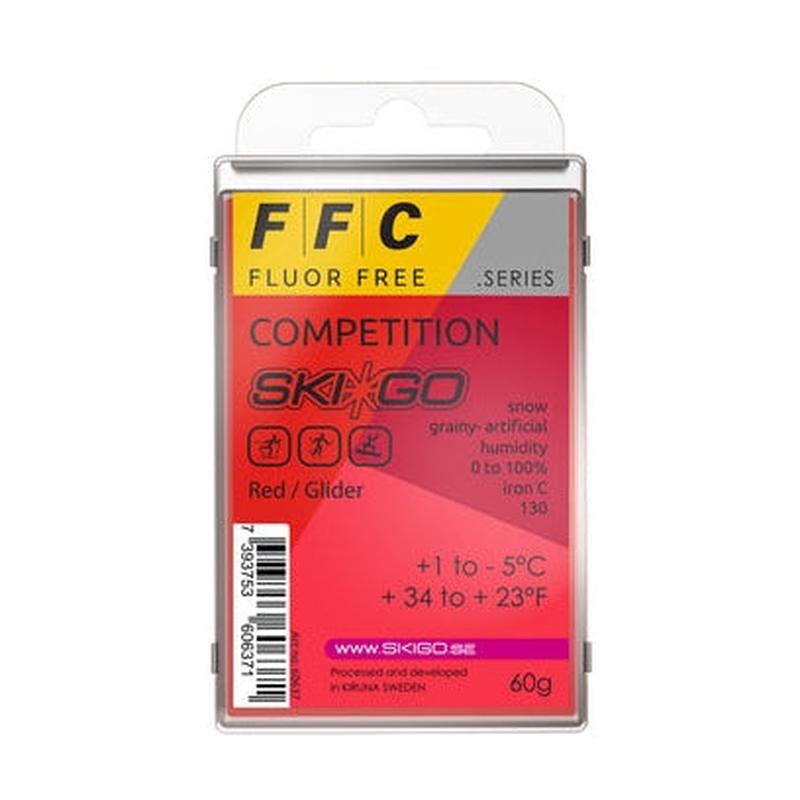 FFC Glider Red Glidvalla förpackning, fluorfritt tävlingsparaffin