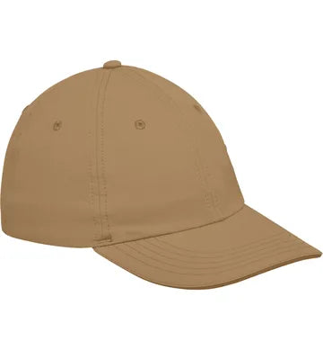 Beige Haglöfs Equator III keps med sexdelad design och ventilationshål