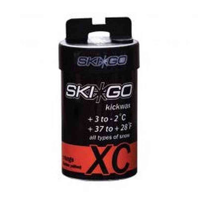 Skigo XC fluorfri fästvalla orange, +3 till -2°C