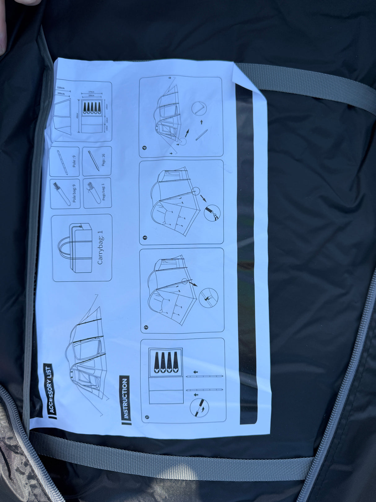 Tinde 4p Familjetält