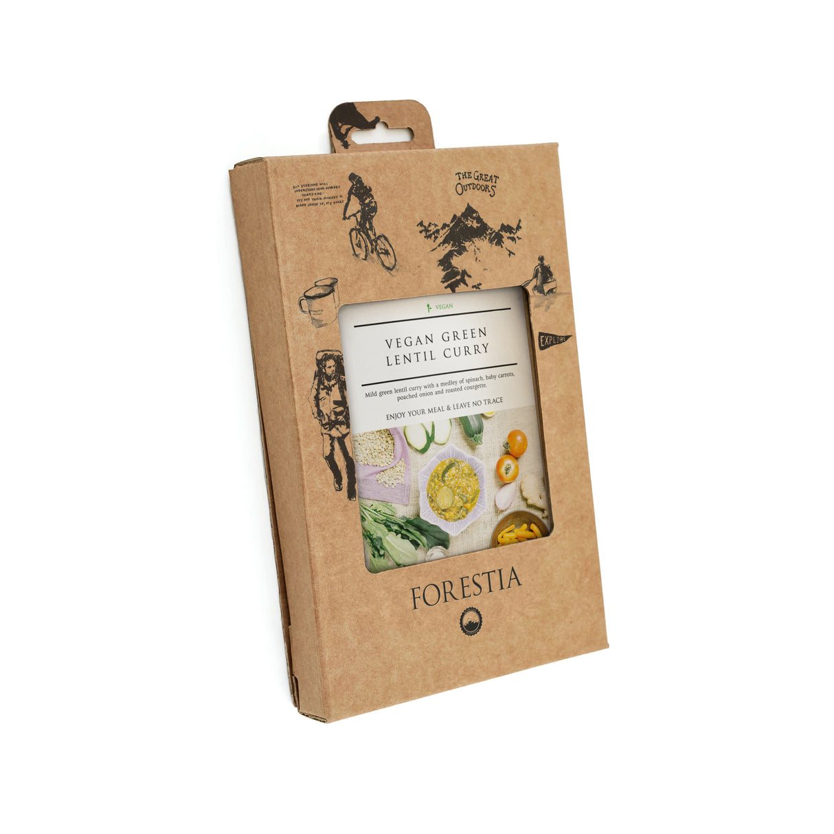 Vegansk curry med gröna linser SH