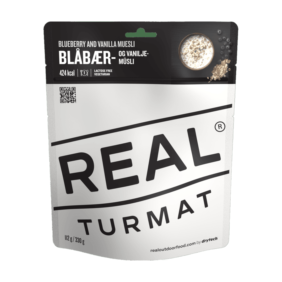 REAL TURMAT Blueberry and Vanilla Musli