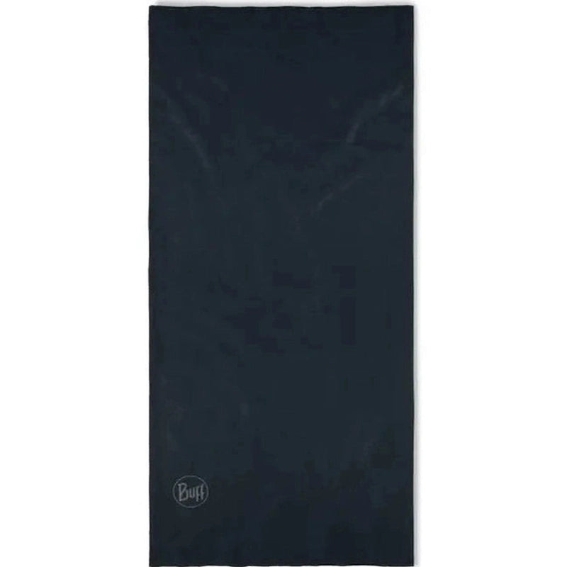 Mörkblå Buff Original Ecostretch tubhalsduk utlagd platt