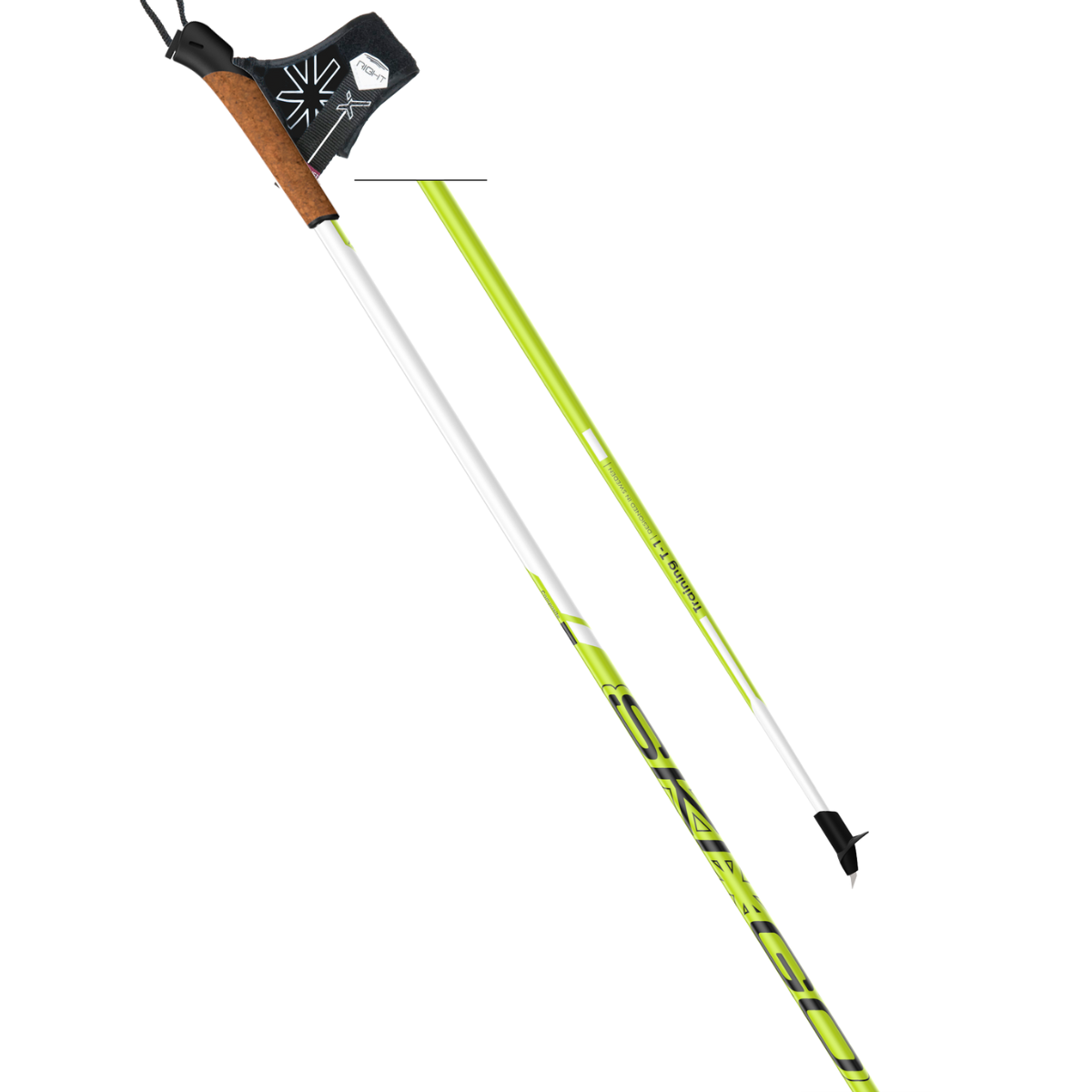 Rullskidstav 100% Carbon Rullskidstav