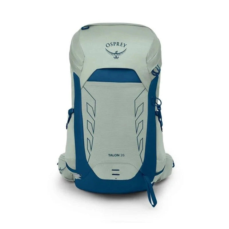 Osprey Talon 26 herrvandringsryggsäck grå blå AirScape ryggpanel