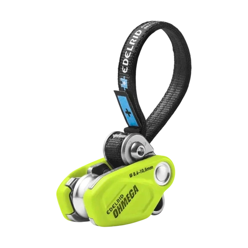 Edelrid OHMEGA bromsassistent med specifikation Ø 8.4-10.5mm