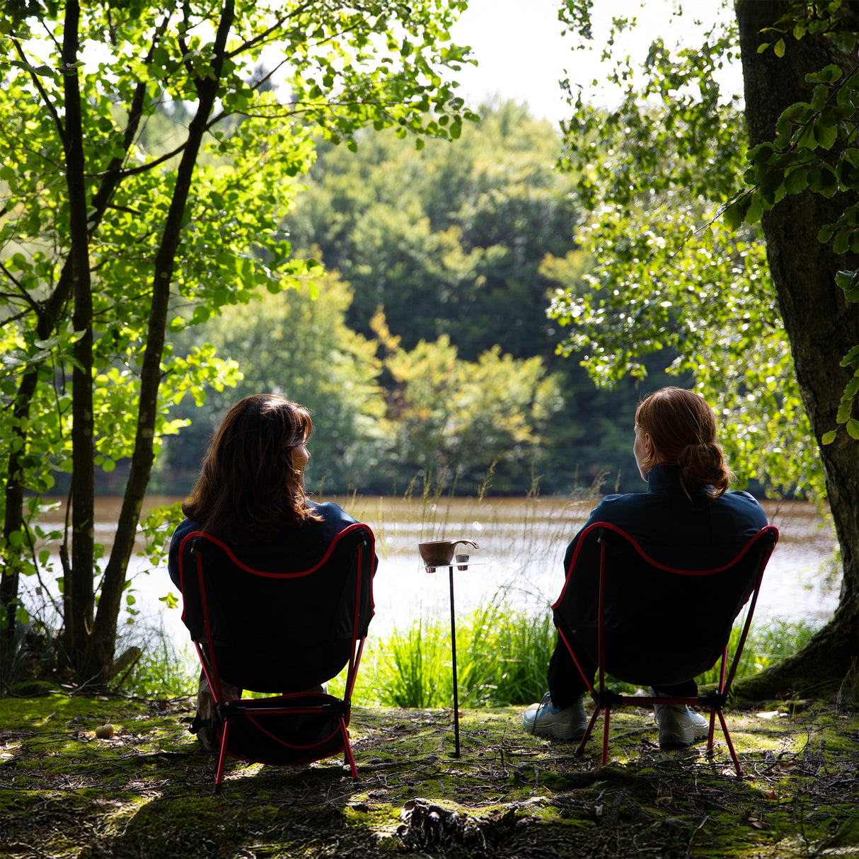 Ran lättviktsstol låg rygg