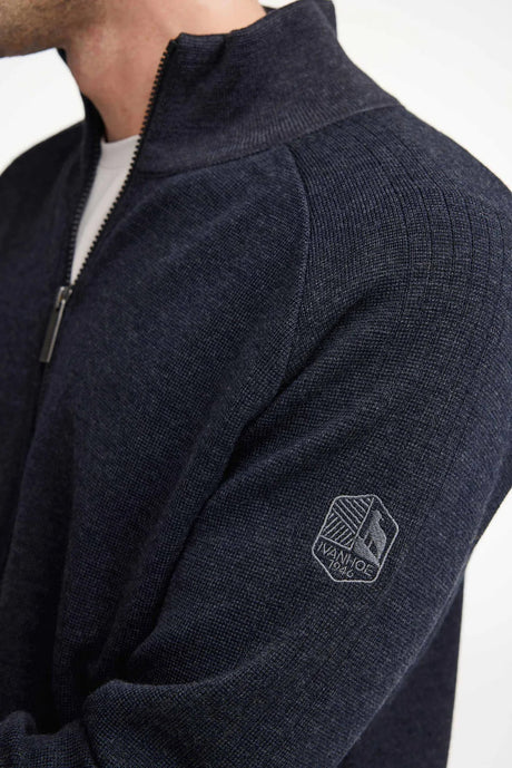 Henry Windbreaker Stickad Herrkofta