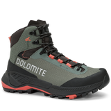 Grön Dolomite Vernale High GTX med vävt mönster och orange accent