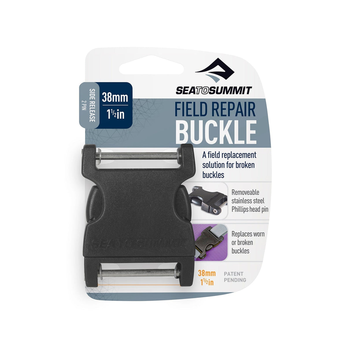 Field Repair Buckle Side Release 2 Pin