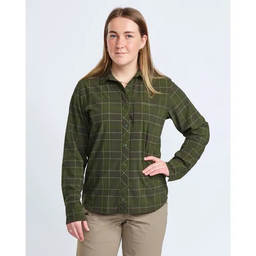 Abisko Trekking Långärmad Skjorta Dam