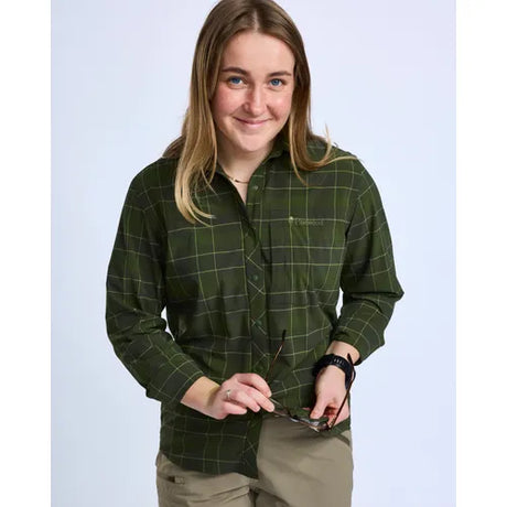 Abisko Trekking Långärmad Skjorta Dam