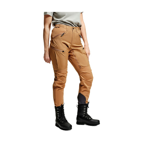 Makke High Waist Curved Vandringsbyxa Dam