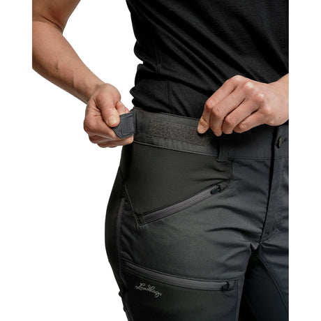 Makke High Waist Curved Vandringsbyxa Dam