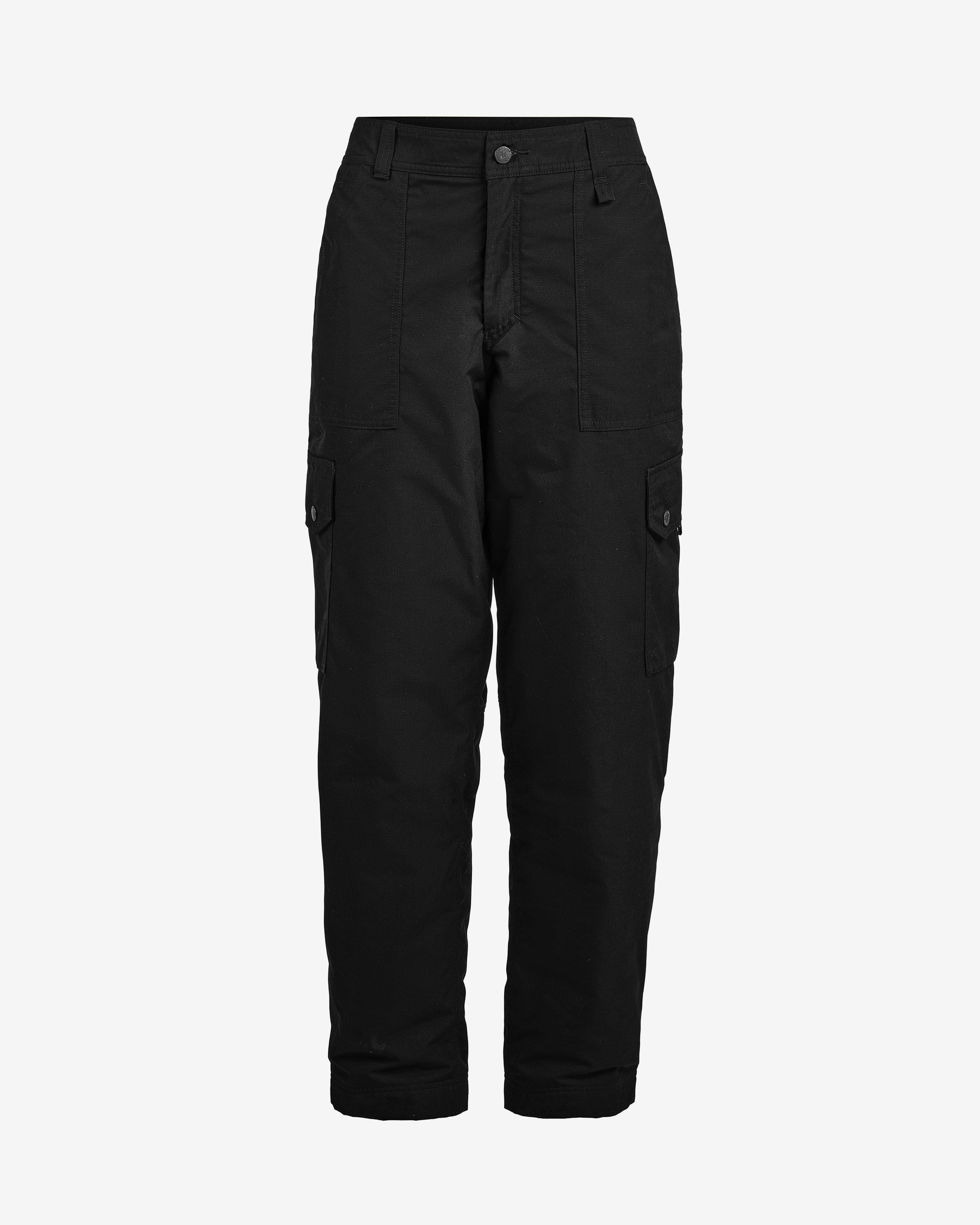 Fulu Cargo Insulated Pant W Black Front