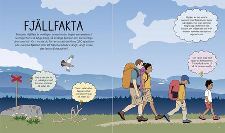 Barnens fjällbok - En handbok för unga fjällvandrare