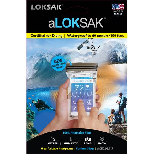 aLOKSAK Large Smartphone 2-stycken