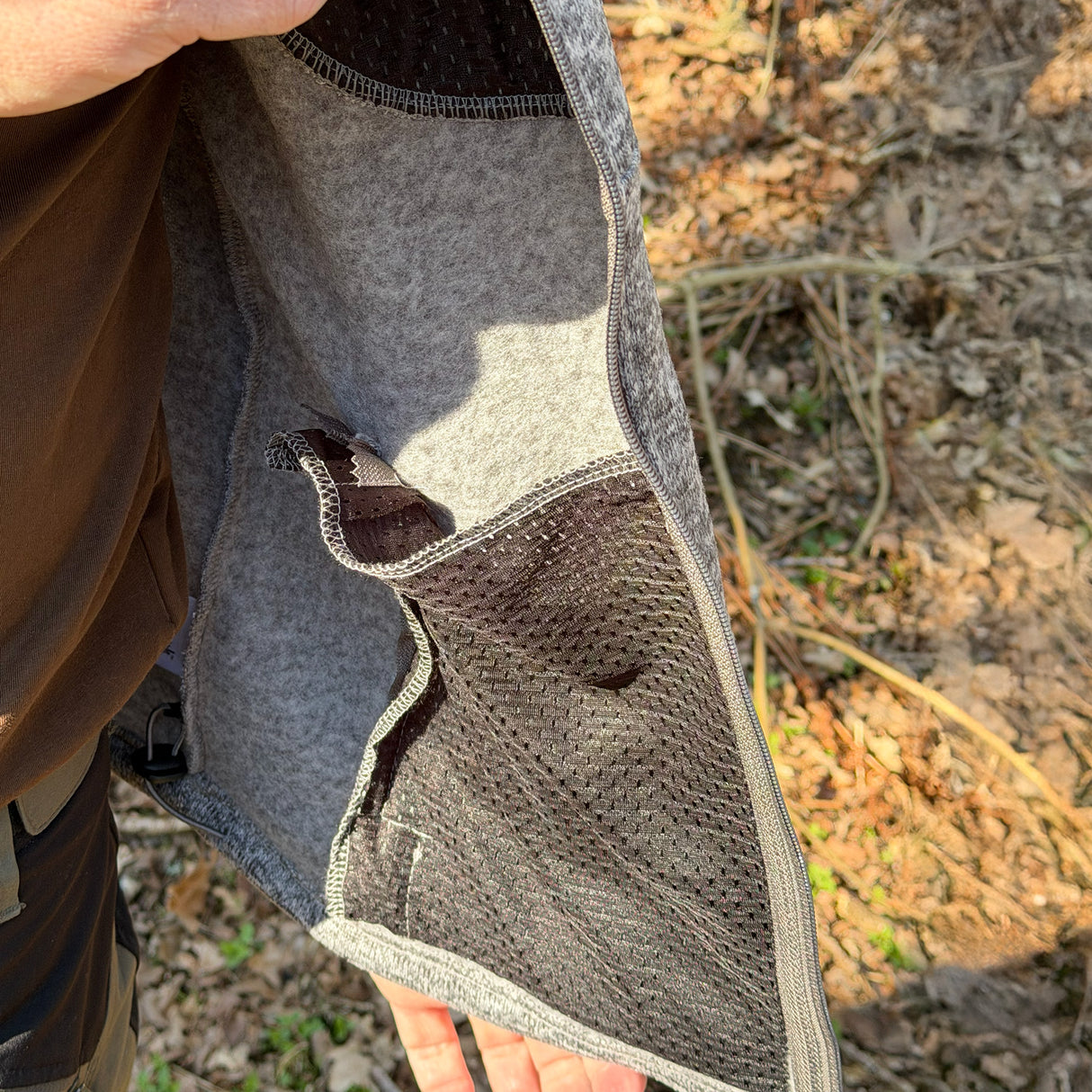 Hajk Fleecejacka Herr