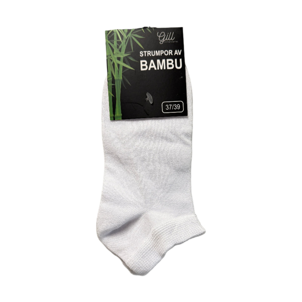 Bambustrumpa Sneaker Vit
