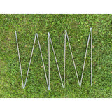 Reservbåge tält aluminium grå