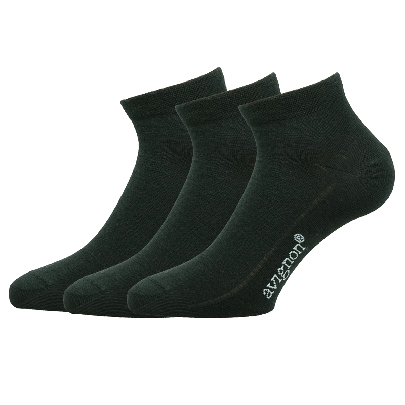 Sneaker Ull Strumpor Låg 3-pack