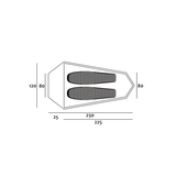 Jeke vandringstält 2p