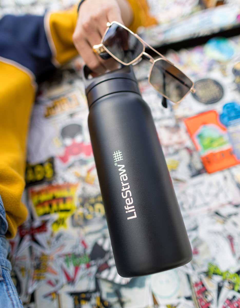 LifeStraw Bottle Go Stainless Steel