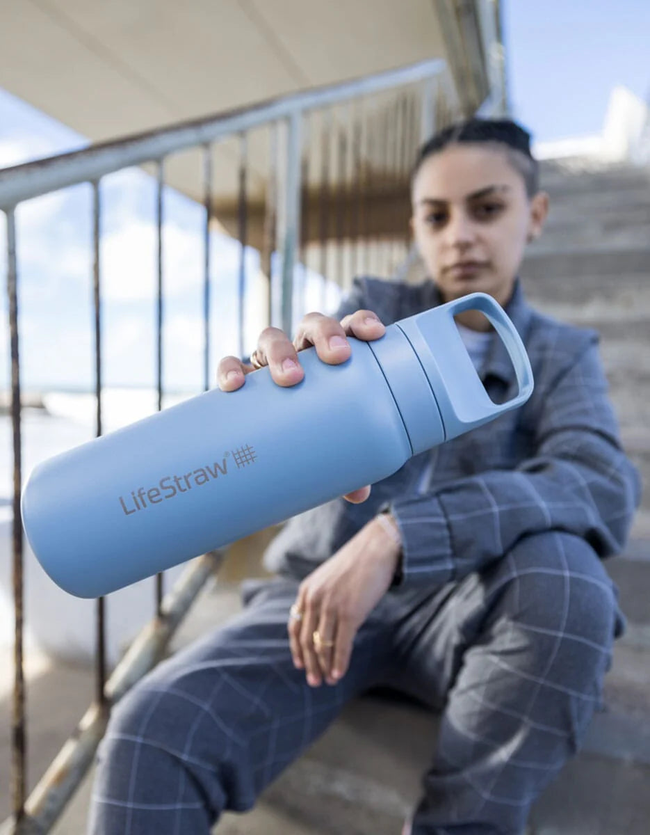 LifeStraw Bottle Go Stainless Steel