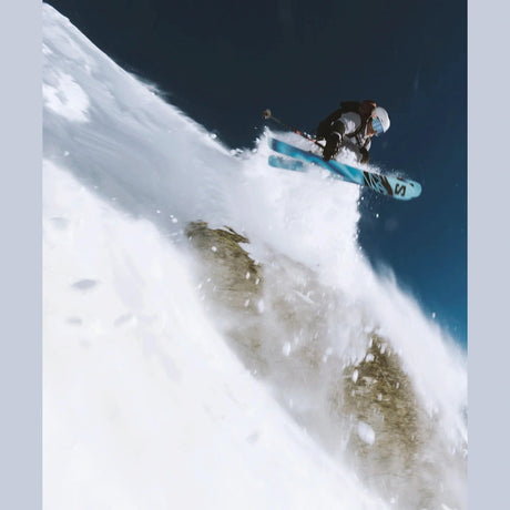 QST 100 COSMIC SKY Skidor Freeride