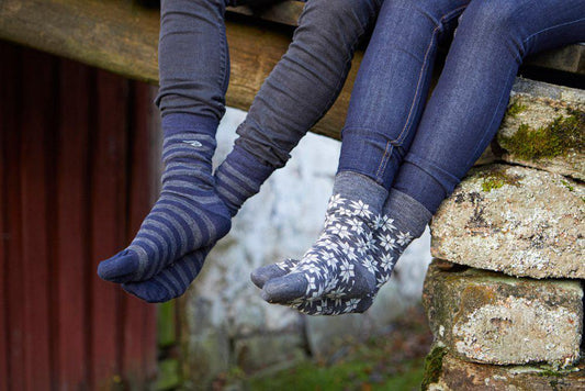 Wool Sock Snowflake