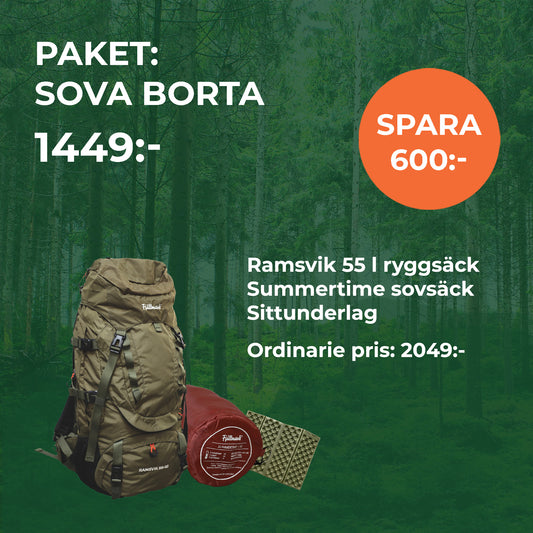 PAKET: Sova borta