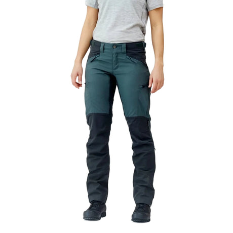 Makke High Waist Curved Vandringsbyxa Dam