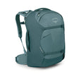 Osprey Farpoint 40 trekvartsprofil med polstade remmar