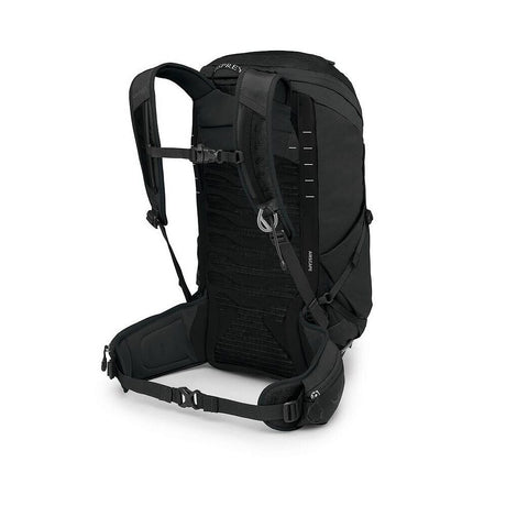 Svart Osprey Talon 26 ryggsäck AirScape ryggstöd